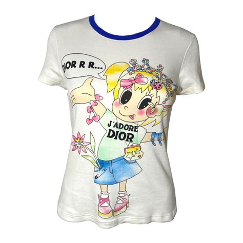 dior paris t shirt|dior shirt cartoon.